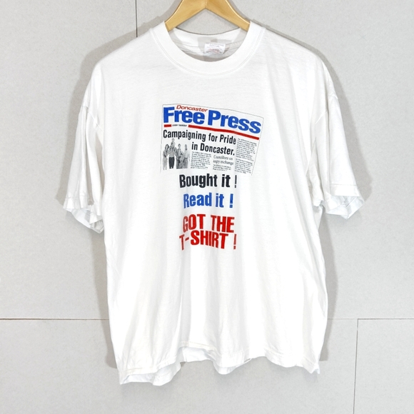 Hanes Other - Hanes Top Vintage T-Shirt Size XL Free Press Doncaster Short Sleeve